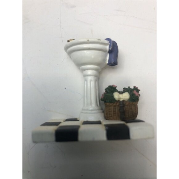 4 piece Victorian Dollhouse Furniture ‘Avon’ Collectables Powder Room - Picture 10 of 13